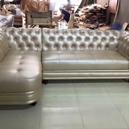 Mẫu Bàn Ghế SOFA Da