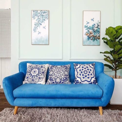 Mẫu sofa văng nỉ
