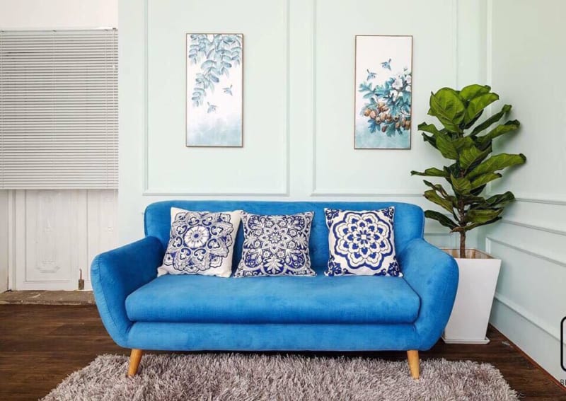 Mẫu sofa văng nỉ