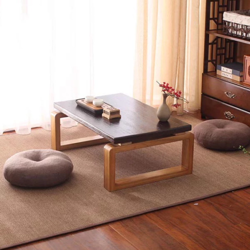 Bàn sofa phòng khách gỗ sồi tự nhiên đẹp hiện đại