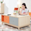 Bàn trà phòng khách gỗ công nghiệp đẹp hiện đại